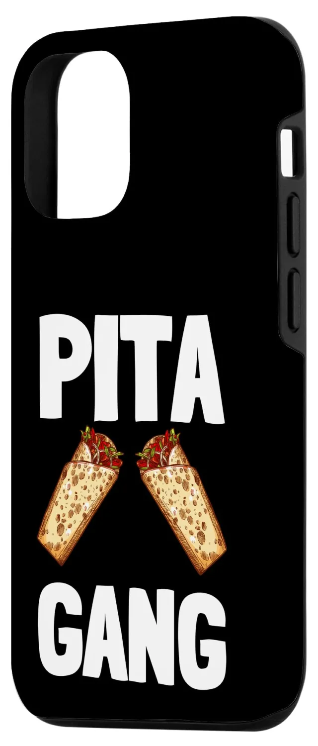 iPhone 15 Pro Chickpeas Hummus Tahini Falafel Pita And Vegetarian Vegan Case