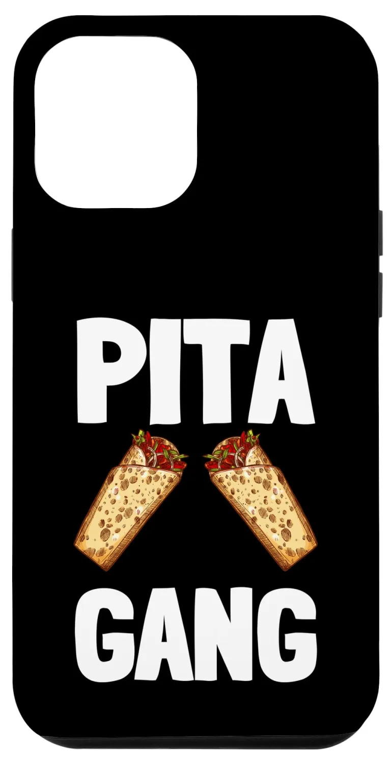 iPhone 13 Pro Max Chickpeas Hummus Tahini Falafel Pita And Vegetarian Vegan Case