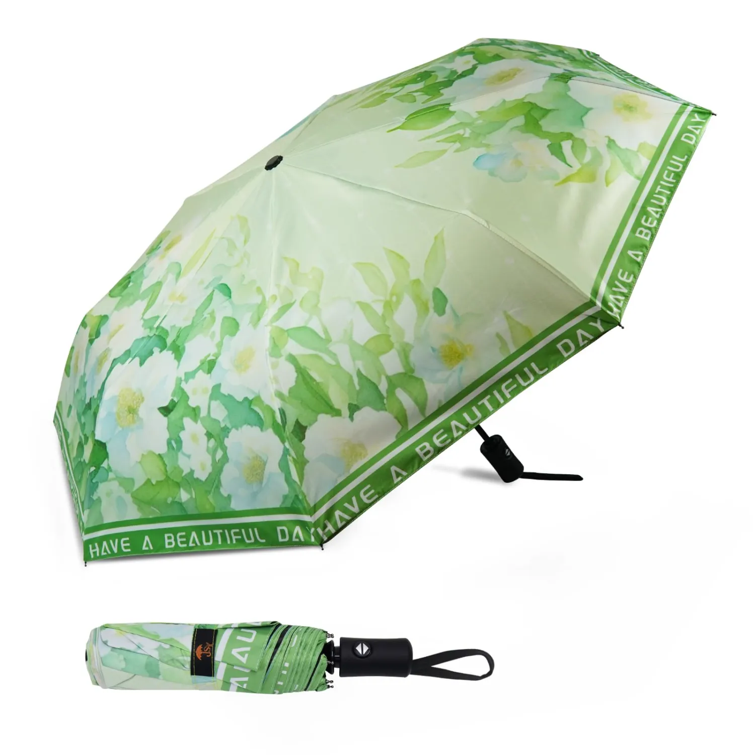 SY COMPACT Travel Umbrella Windproof Automatic Umbrellas Small Compact UV Sun Protection Factory Outlet Umbrella