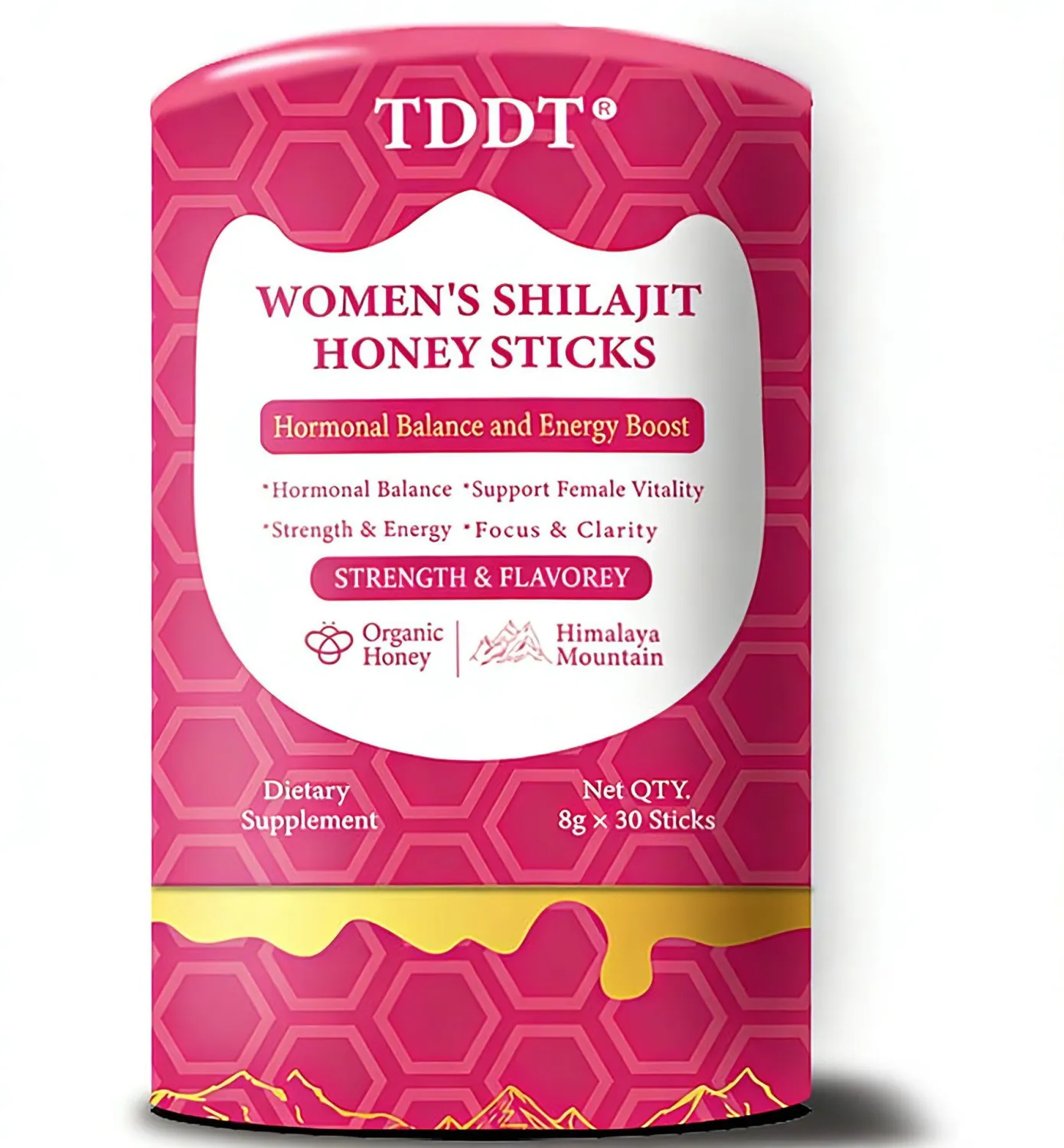 Women's Chaga Honey Stick Strawberry Flavor