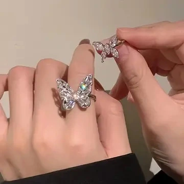 Adjustable Index Finger Ring Niche Design