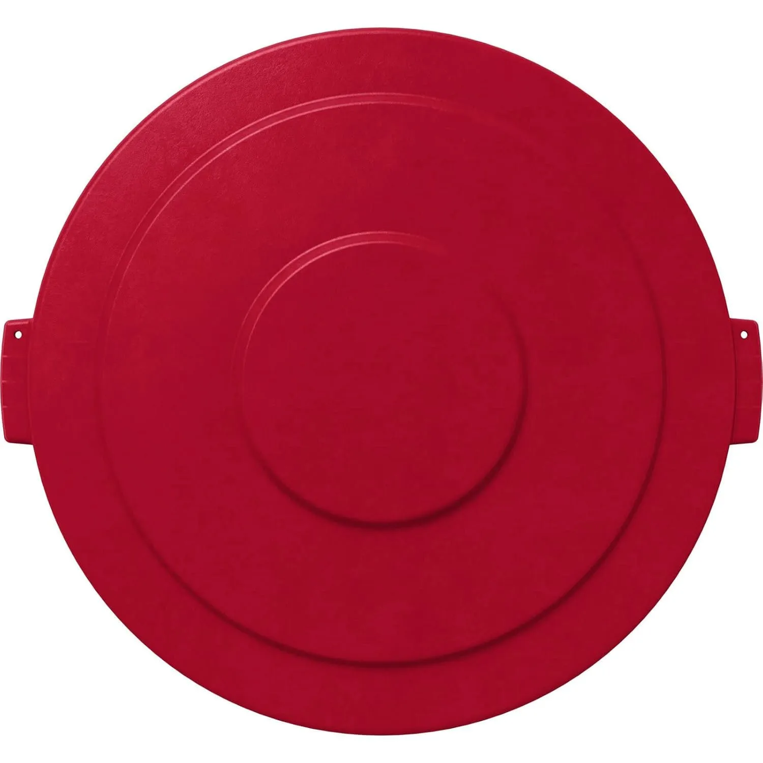 SPARTA Bronco Trash Can Lid, 20 Gallon Waste Container Cover, Fits Bronco 20-Gallon Containers (Sold Separately), Heavy-Duty Polyethylene, Red