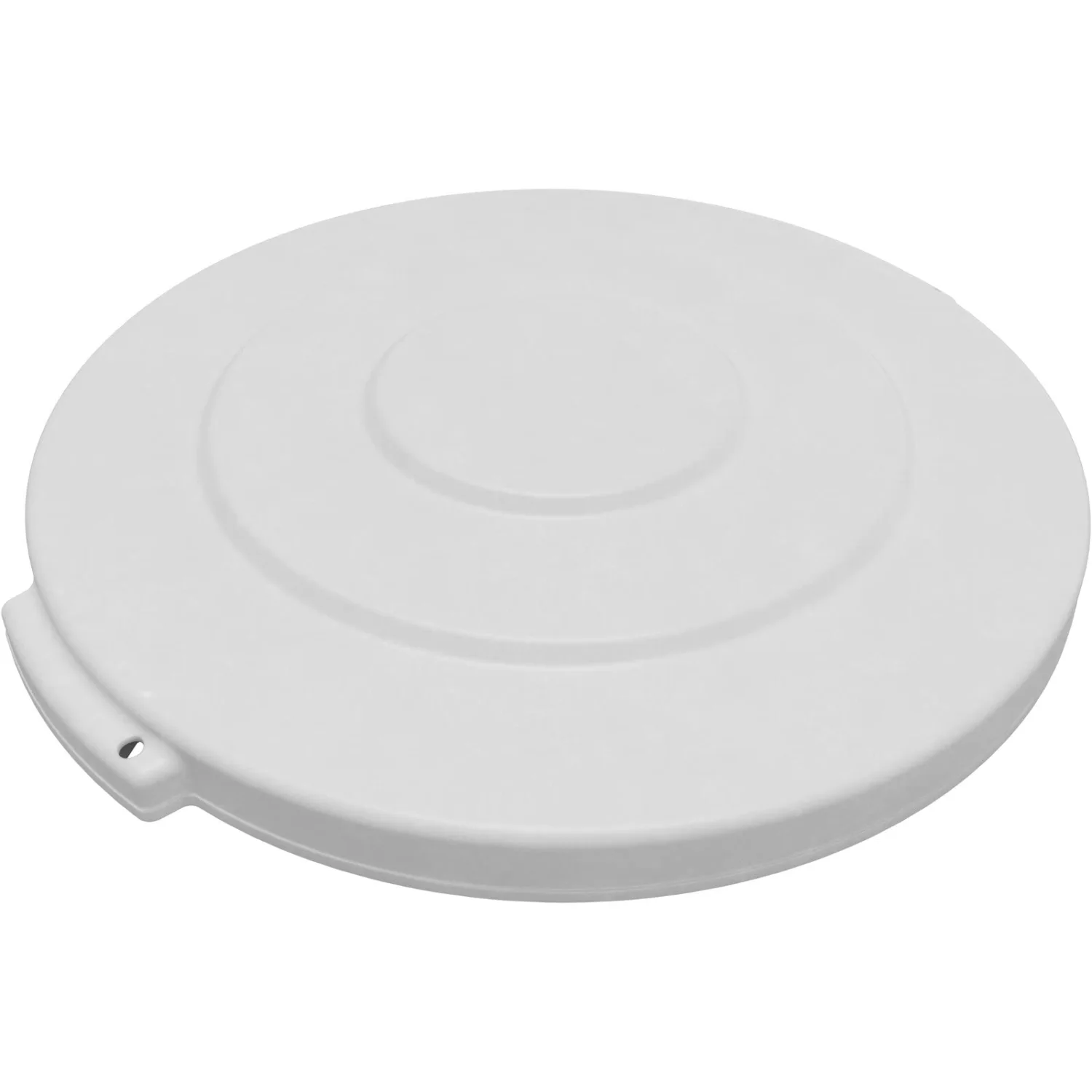 SPARTA Bronco Trash Can Lid, 10 Gallon Waste Container Cover, Fits Bronco 10-Gallon Containers (Sold Separately), for Commercial Kitchens, Restaurants, or Home Use, Heavy-Duty Polyethylene, White