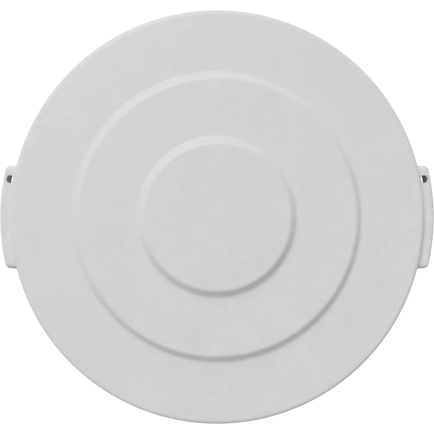 SPARTA Bronco Trash Can Lid, 10 Gallon Waste Container Cover, Fits Bronco 10-Gallon Containers (Sold Separately), for Commercial Kitchens, Restaurants, or Home Use, Heavy-Duty Polyethylene, White