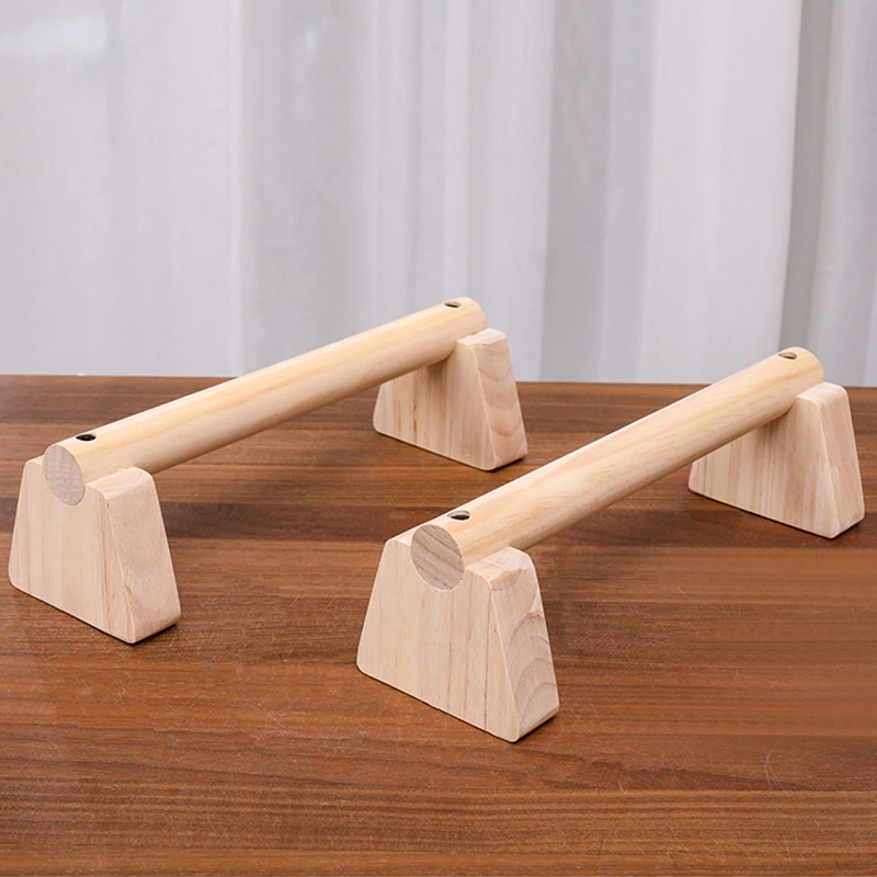 Wooden Home Push-up And Handstand Trainer For Dorm Use