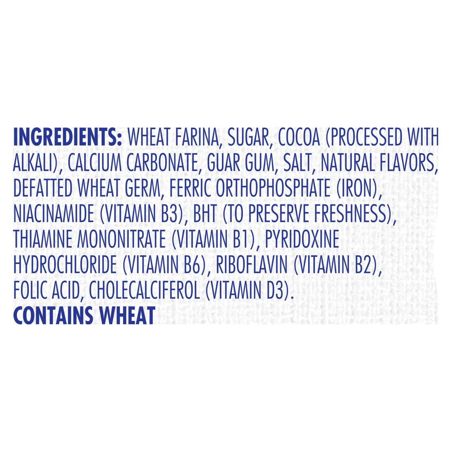 Cream of Wheat Instant Hot Cereal, Cocoa, 1.23 Ounce, 20 Packets