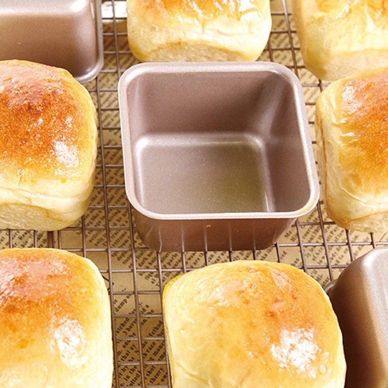 Square Mini Cake Cute Non-stick Mini Loaf Bread Mold