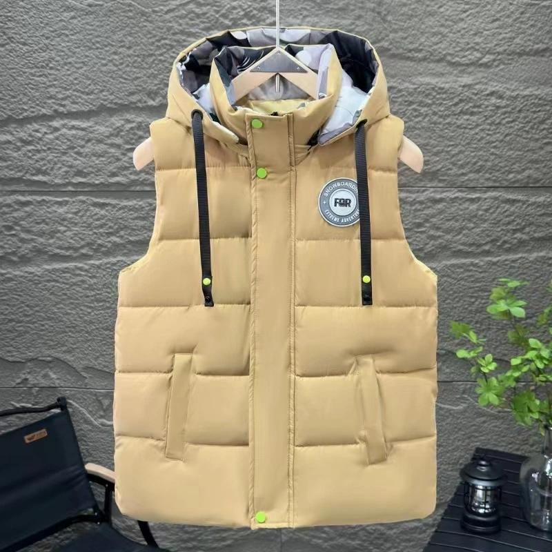 Hot-selling Mens Padded Thickened Vest For Foreign Trade Platforms