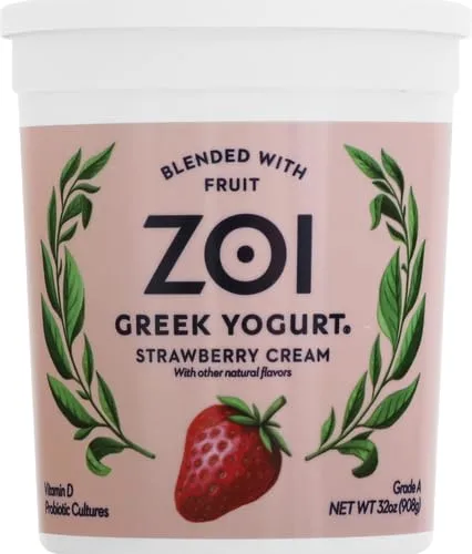 Greek Strawberry Yogurt