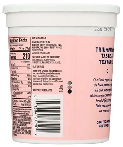 Greek Strawberry Yogurt