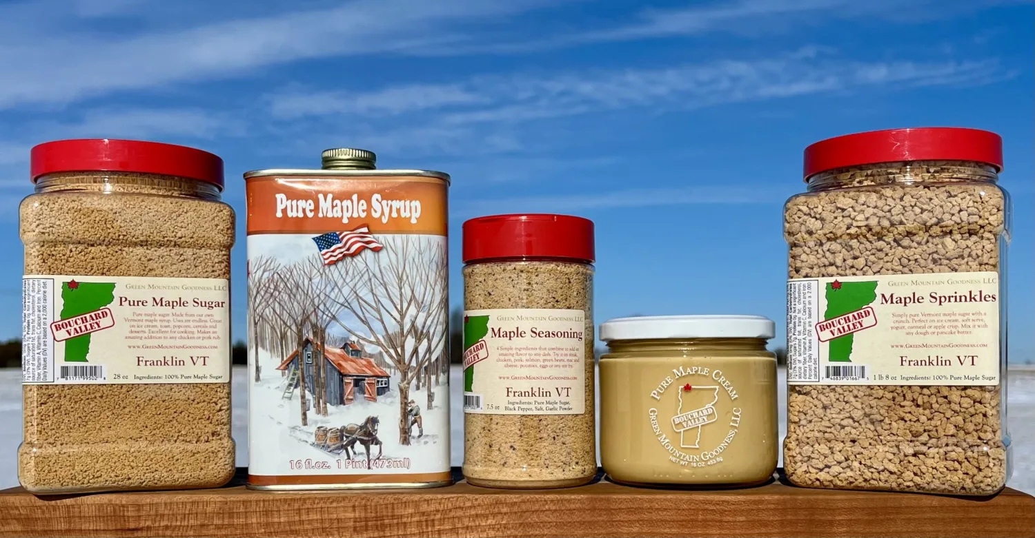 Green Mountain Goodness, Pure Vermont Maple Sprinkles Crunch (Perfect Yogurt & Ice Cream Topping)