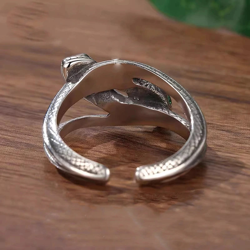 Creative Zodiac Snake Ring For Women