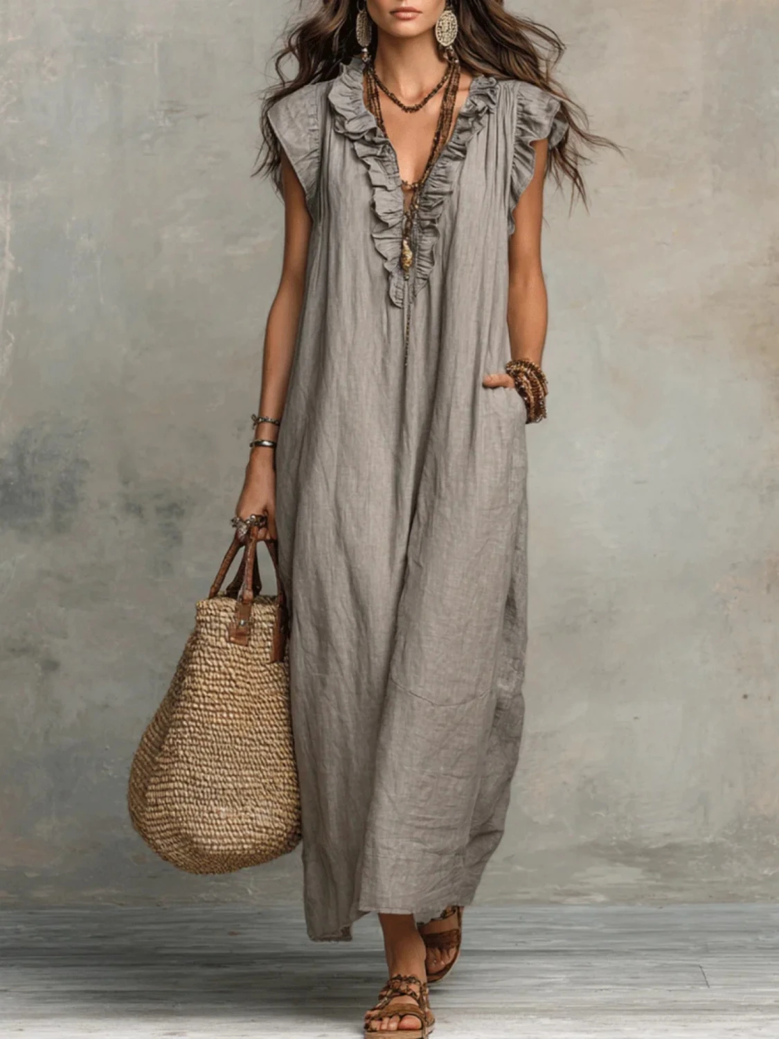 Polyester Dress