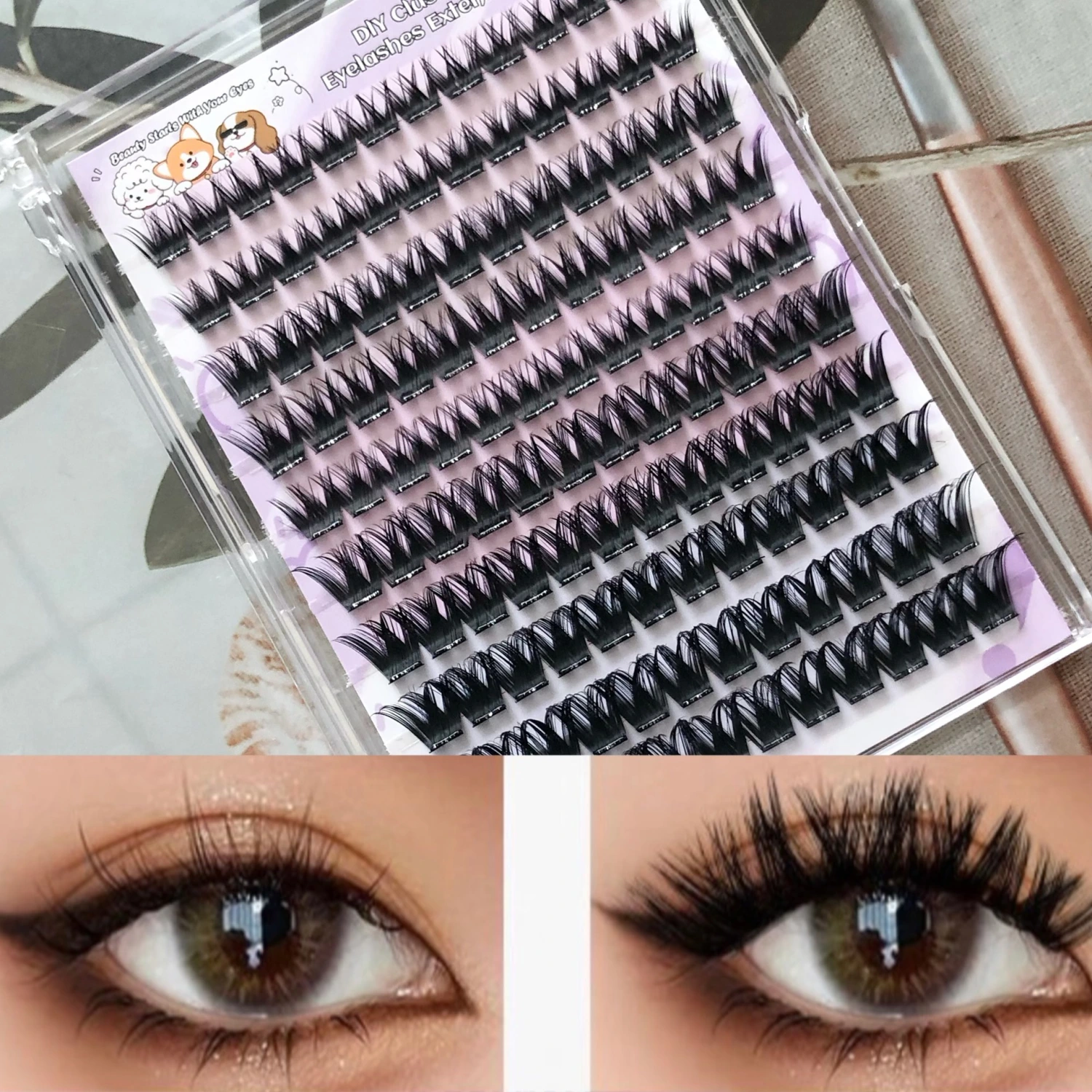 European And American-style Dense New False Eyelashes