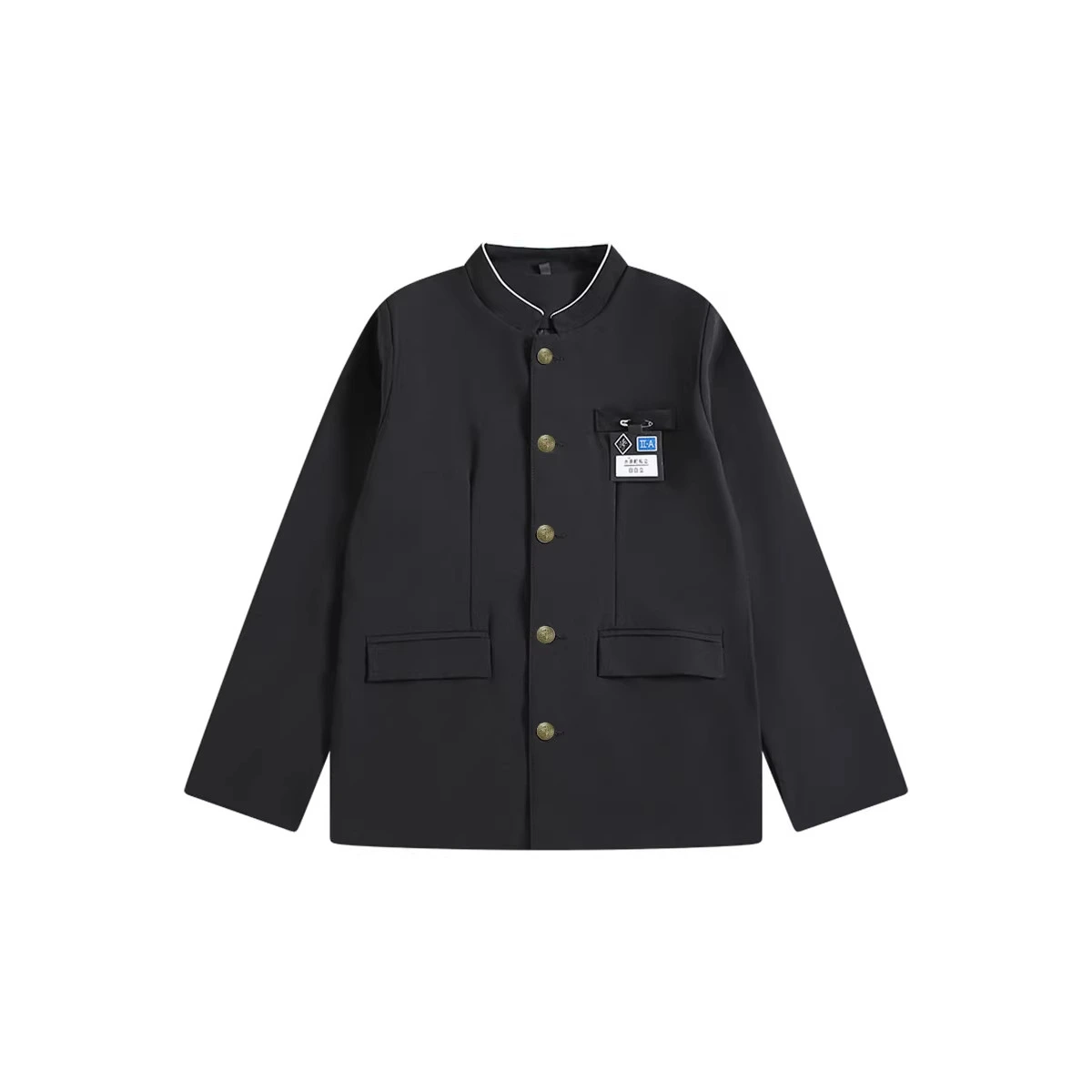 Casual Black Suit Jacket For Men And Women