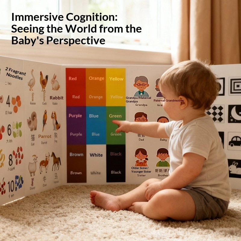 Vertical Screen Cognitive Card Early Education Toy