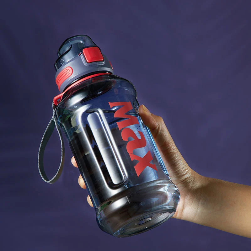 Portable Shockproof Large-capacity Plastic Sports Water Bottle For Construction Sites