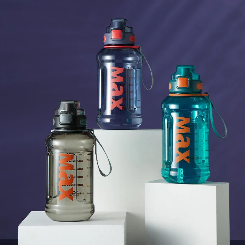 Portable Shockproof Large-capacity Plastic Sports Water Bottle For Construction Sites