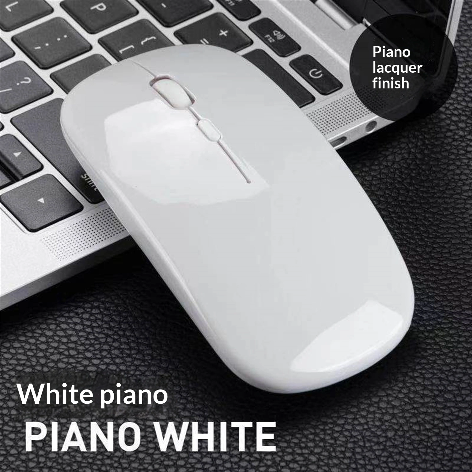 Plastic Bluetooth Mouse Wireless Mute