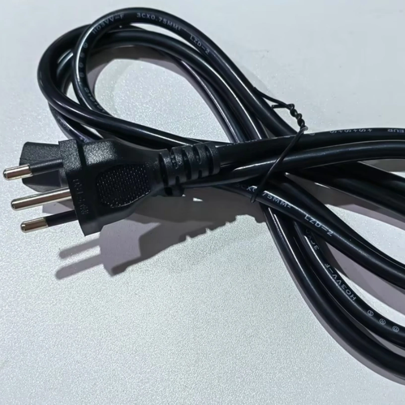Brazilian Three-prong Single-head Power Cord