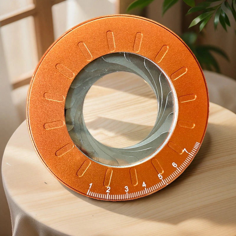 Metal Rotary Compass Transfer Printing Ruler Mask