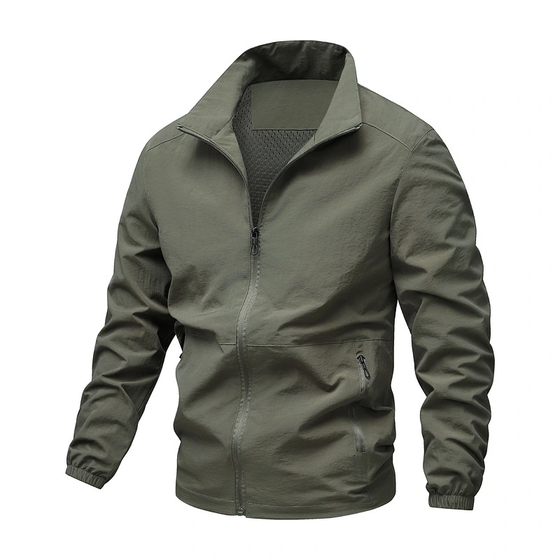 Men's Simple Loose Casual Solid-Colored Coat