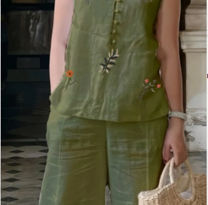 Polyester Women's Set