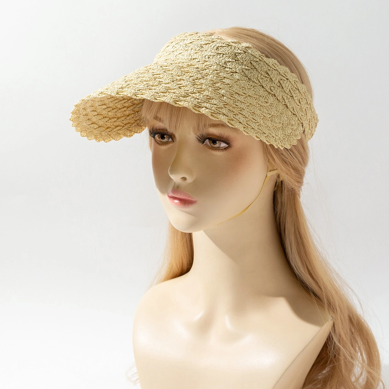 Summer And Spring Women's Wide-brimmed Sun-protective Casual Straw Hat Suitable For Outdoor Travel, Mountain Climbing And Daily Commuting