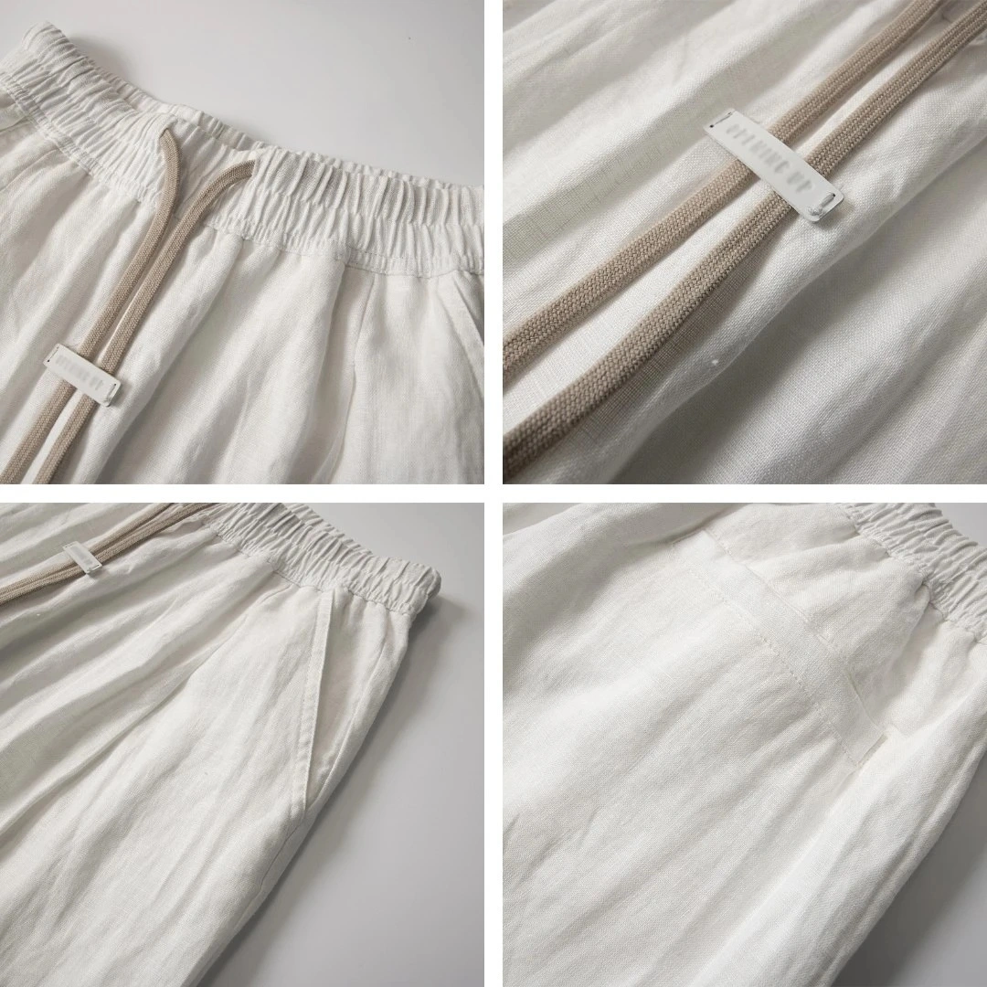 Solid-color Casual Wide-leg Pants Versatile And Trendy