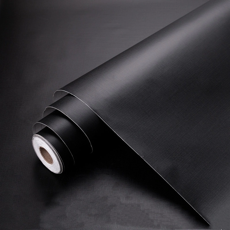 Waterproof Black Self-adhesive Wallpaper For Blackout
