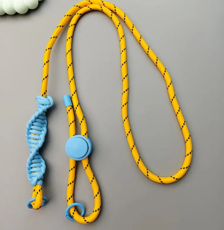 Adjustable pendant rope-yellow-length 120cm-1 piece