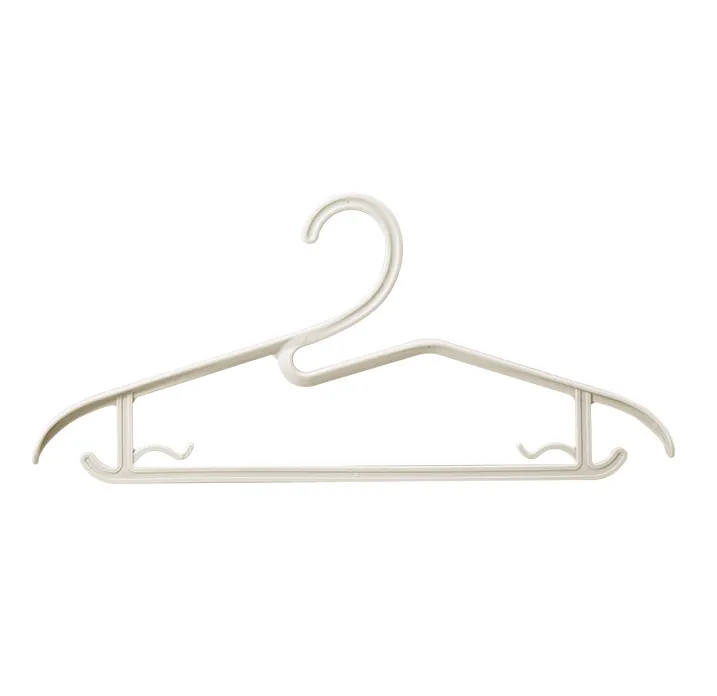 Skewed shoulder collar hanger-ivory white-pp-1 piece