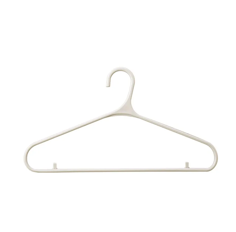 Traceless wide shoulder hanger-ivory white-pp-1 pc