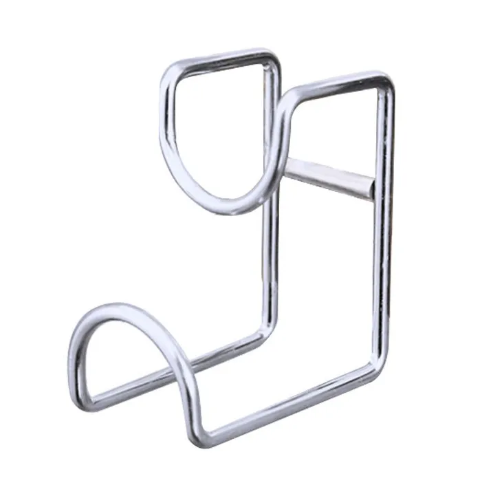 Washbasin hook-including patch-304 stainless steel-1 piece