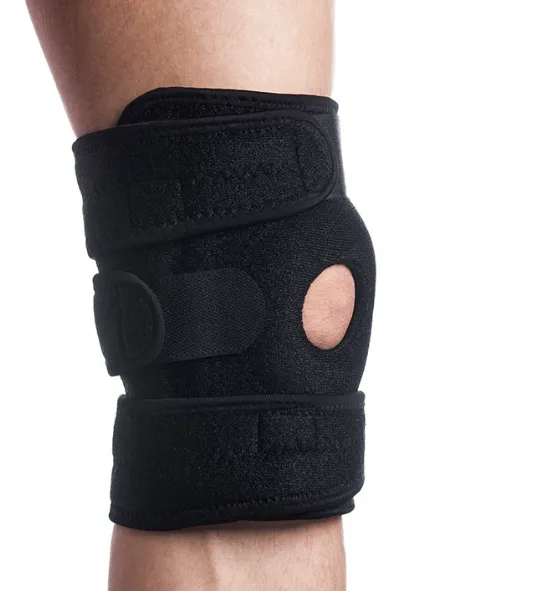 Mountaineering and running kneepad-Black-Nylon-1