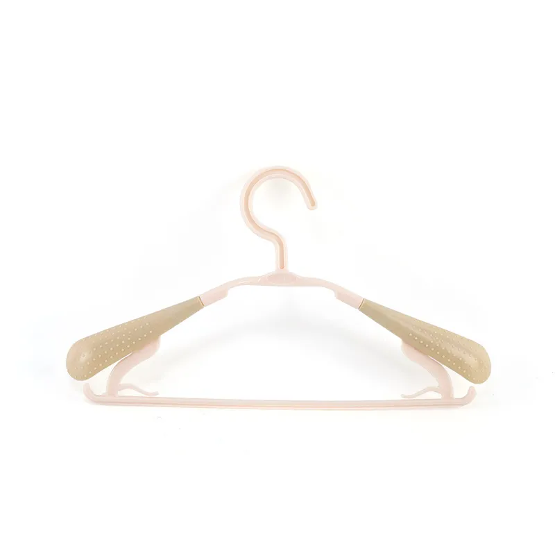 Non-slip retractable clothes rack-brown-PP-1 piece
