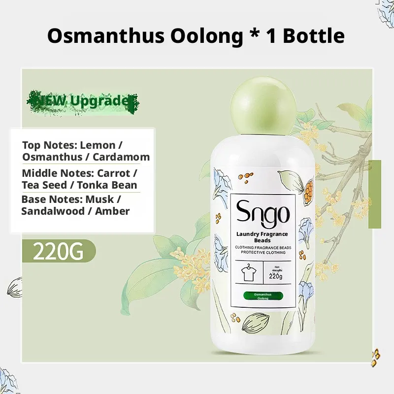 Laundry Fragrance Beads-Osmanthus Oolong-220g-1 bottle