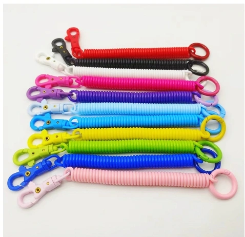 Plastic buckle spring rope-white-1 piece