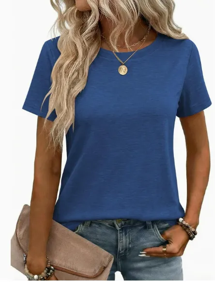 Women's Solid Color T-shirt