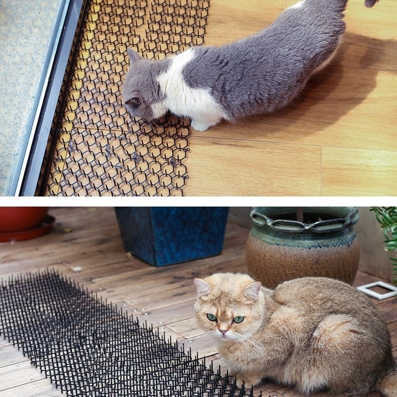 Indoor And Outdoor Reusable PVC Cat-proof Mat