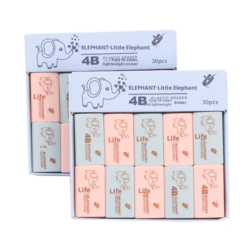 4B Little Elephant Eraser-Random Color-1