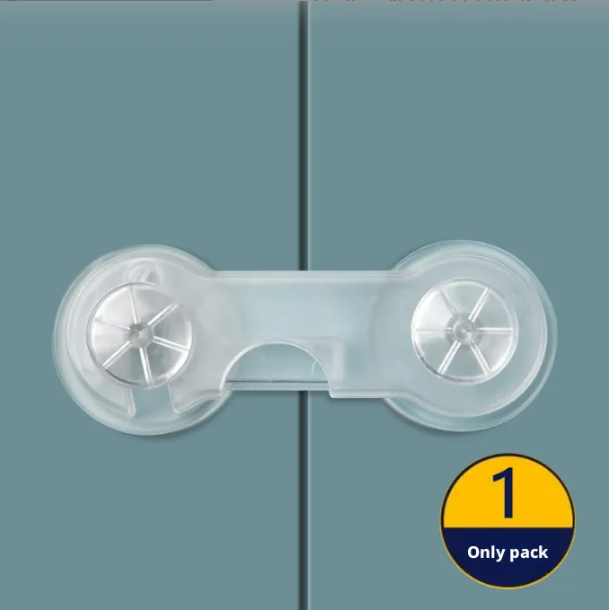 PC transparent lock-transparent short lock-1 piece