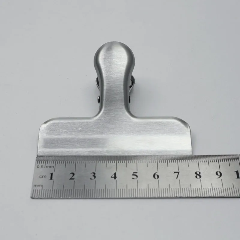 430 Metal Clip-Silver-7.7 * 6.3 *3cm-1 piece