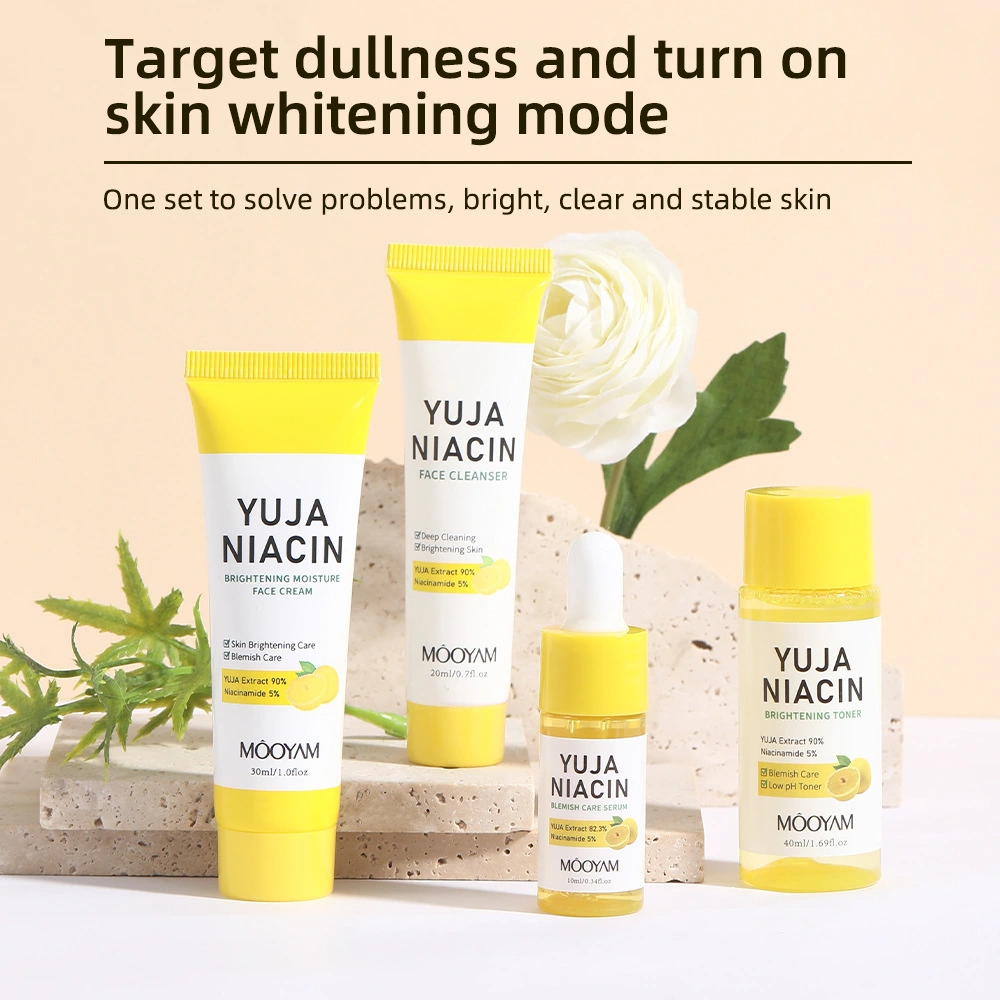Pomelo Niacinamide Skincare 4-Piece Set