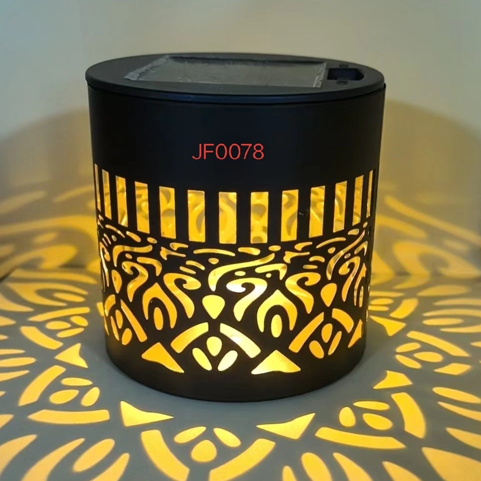 Solar-powered Outdoor Wall Light Projector