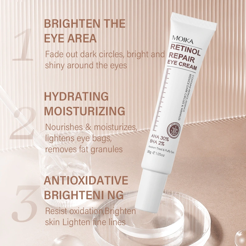 Retinol Eye Cream To Diminish Dark Circles And Fine Lines