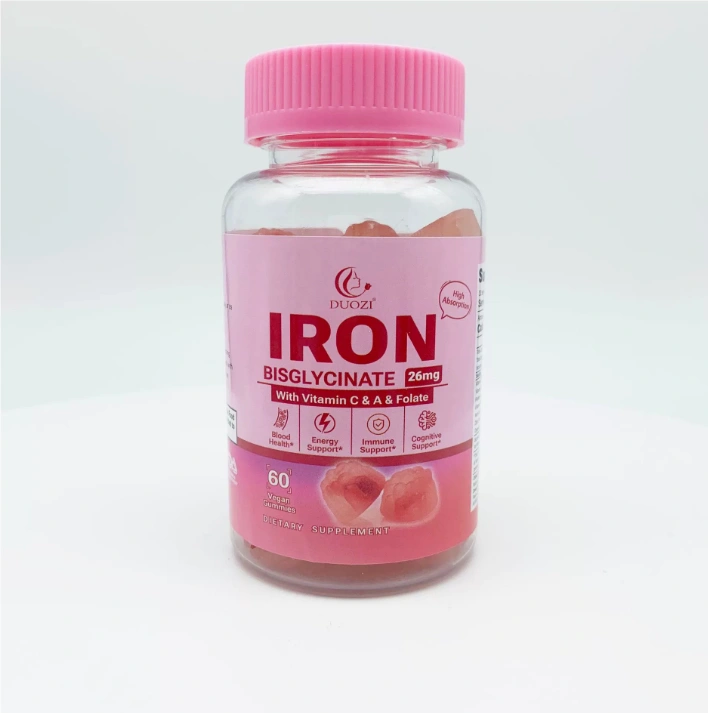 Calcium Iron And Zinc Nutritional Supplements For Sandwich Gummies