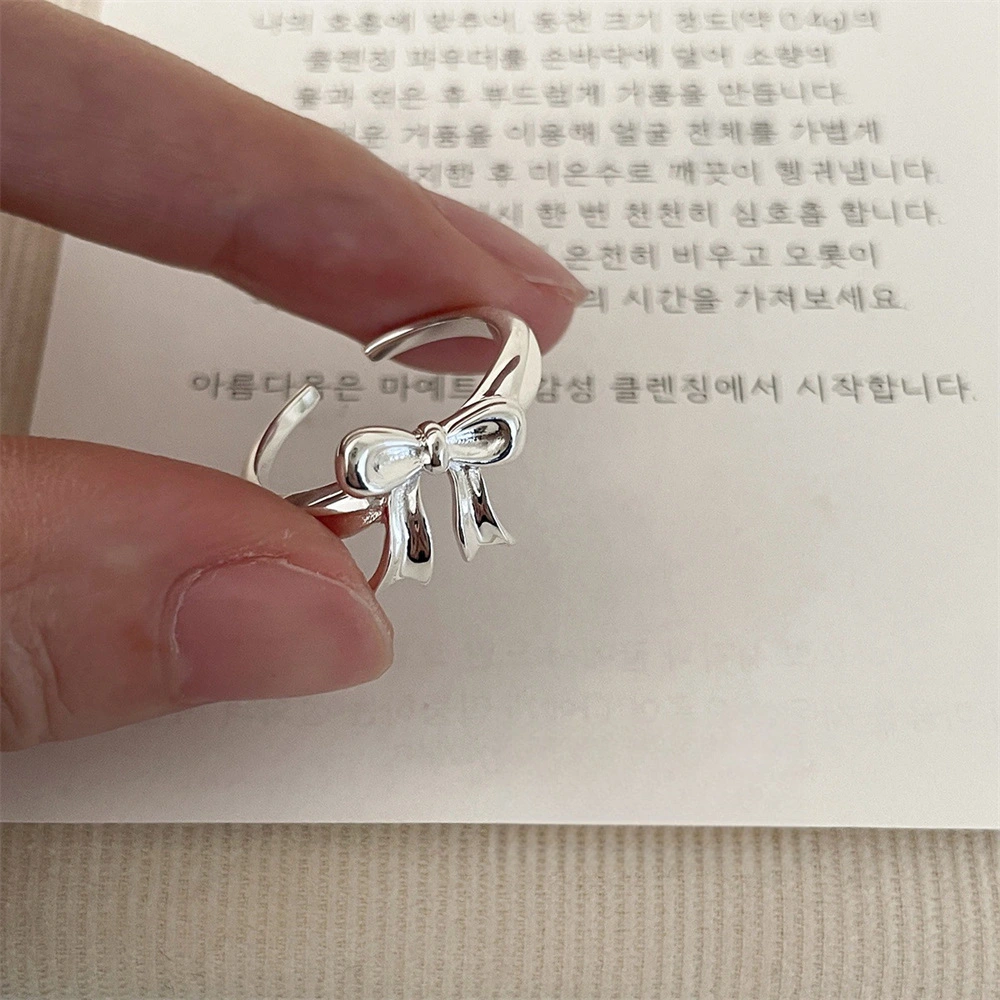 High-End S925 Silver Rings For Women, Minimalist Niche Design, Non-Fading Vintage Luxury Jewelry