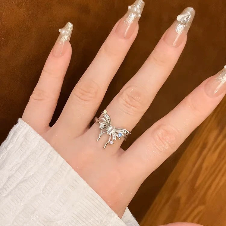 High-End S925 Silver Rings For Women, Minimalist Niche Design, Non-Fading Vintage Luxury Jewelry