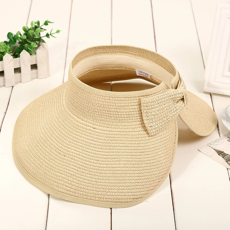 Foldable Sun Hat With No Brim For Women